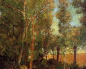 保罗 高更 : Donkey by the Lane